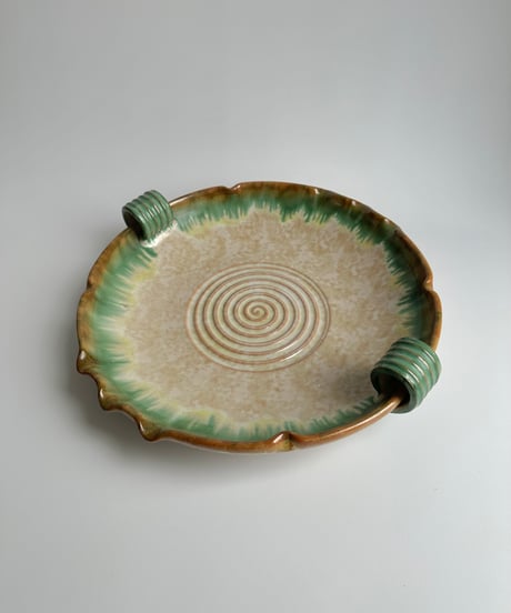 Tray｜Toreboda｜大皿｜陶器製のトレイ｜北欧ヴィンテージ