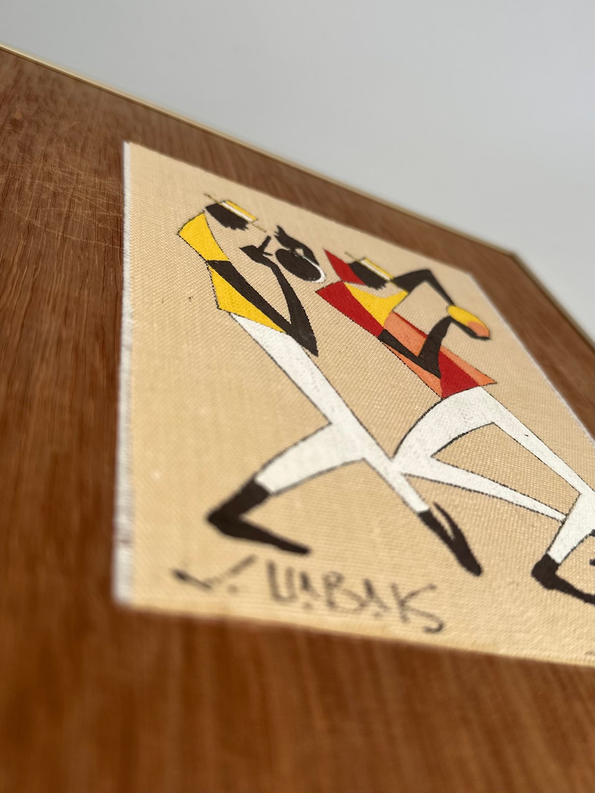 ヴィルジリオ•ナバイス　Virgilio Nabais　手書き　ブラジル芸術家 ヴィルジリオ•ナバイスVirgilio Nabais手書きブラジル芸術家