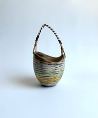 Basket｜STEULER｜シュタイラー｜バスケット｜陶器｜花器｜ドイツ