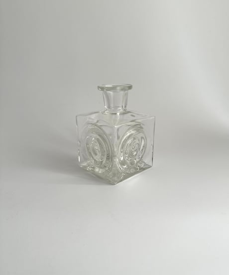 Bottle｜ガラスボトル｜キューブ型｜一輪挿し｜花瓶