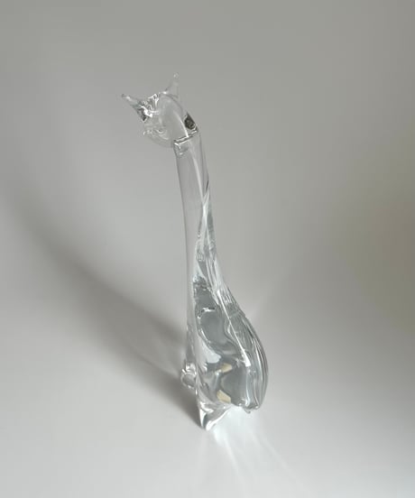 Giraffe｜Eneryda Glasbruk｜キリンのオブジェ｜ガラスの置物｜スウェーデン