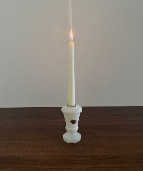Candle holder｜アラバスター｜天然石｜燭台