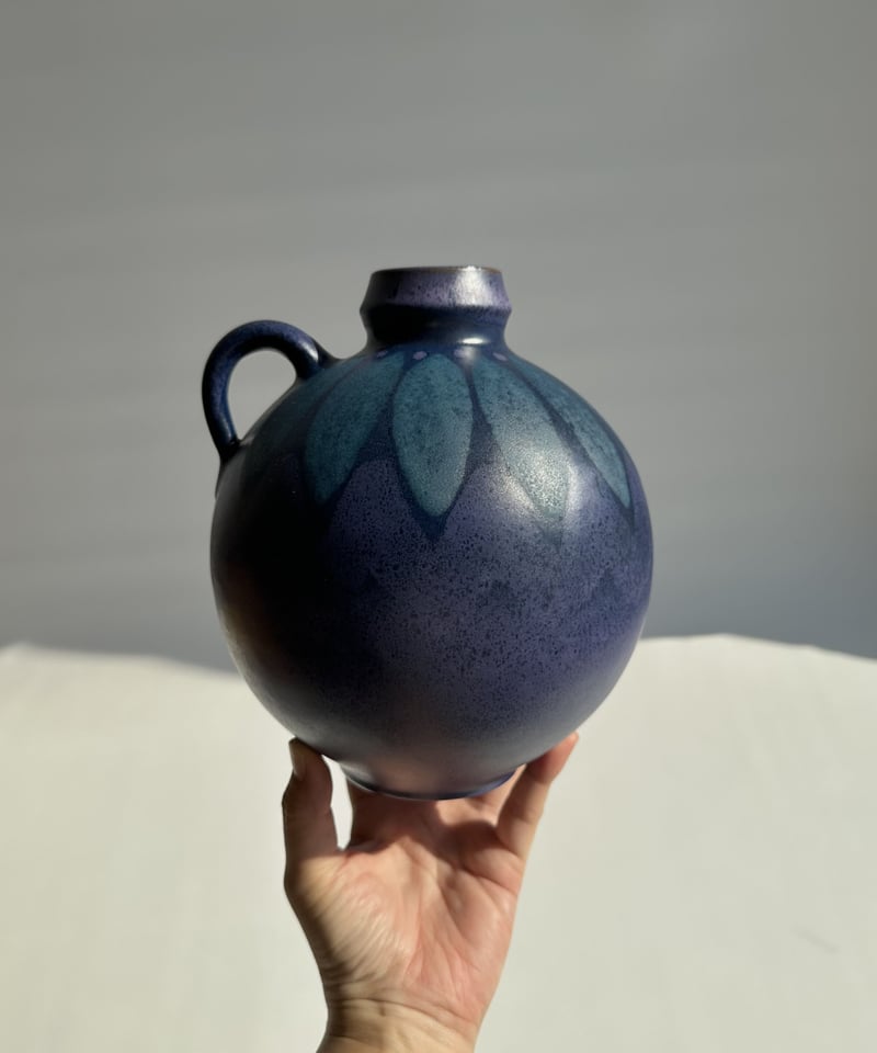 Vase｜KMK｜Viola｜ドイツ｜陶器｜花瓶 | roi home｜北欧ヴィンテージ雑貨