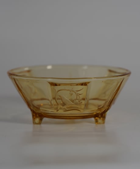Bowl｜小鳥のボウル｜アールデコ｜ガラスボウル｜ポルトガル