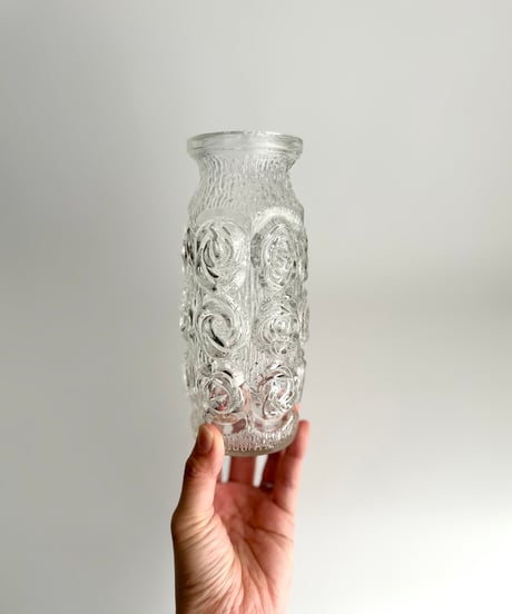 Vase｜ HSG Laura｜ポーランド製｜ガラスの花瓶
