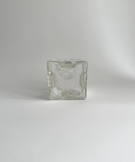 Bottle｜ガラスボトル｜キューブ型｜一輪挿し｜花瓶