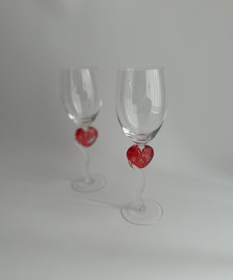 Wine Glass｜ワイングラス｜ハートモチーフ