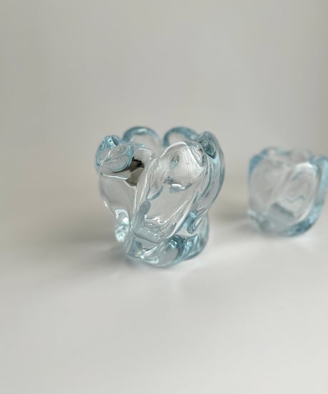 Vase｜Candle Holder｜Orrefors｜オレフォス｜ガラスの花瓶｜スウェーデン