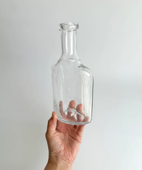 Bottle｜ガラスボトル｜半円形｜スウェーデン