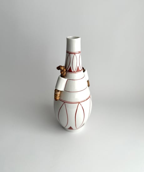 Bottle｜紐付きボトル｜Titov Veles｜磁器｜ユーゴスラヴィア