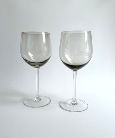 Glass｜大きなワイングラス｜スモーキーブラウン