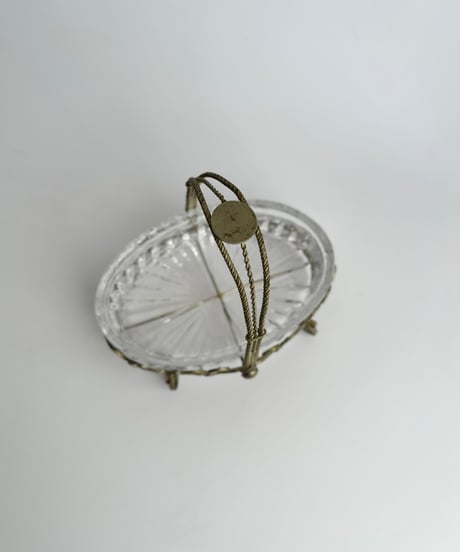 Glass Basket｜ガラスバスケット｜小物入れ｜ハリウッドリージェンシー