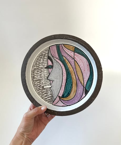 Tray｜Kloster Keramik｜絵皿｜トレイ｜スウェーデン