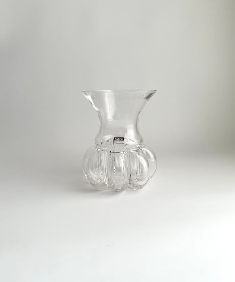 Vase｜SEAGlasbruk｜ガラスの花瓶｜北欧ヴィンテージ