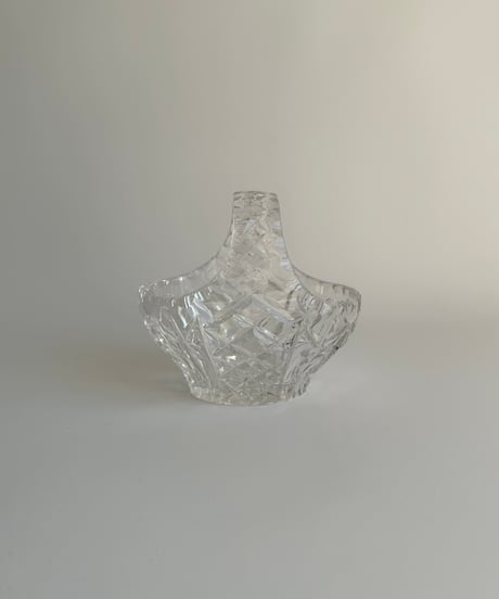 Glass Basket｜ガラスのバスケット｜小物入れ