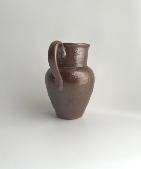 Jug ジャグ｜水差し｜茶色の花瓶｜北欧