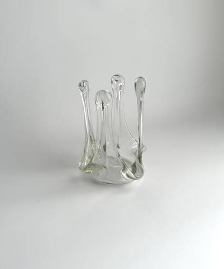 Candle holder｜キャンドルホルダー｜燭台｜アートガラス｜スウェーデン