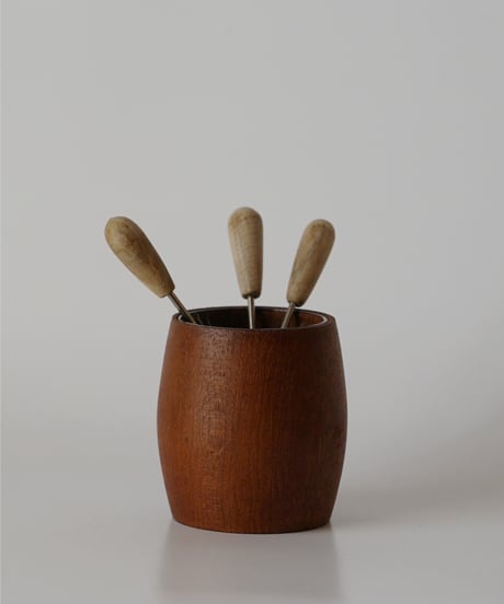 Barrel & Picks｜ウッドボウル & オリーブピック｜ヴィンテージフォーク｜北欧