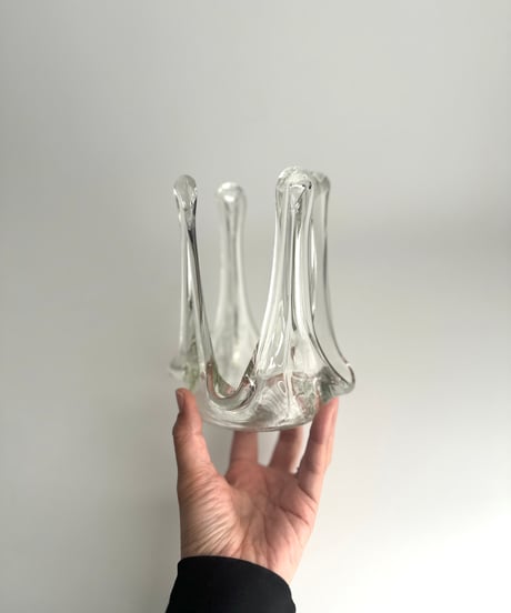 Candle holder｜キャンドルホルダー｜燭台｜アートガラス｜スウェーデン