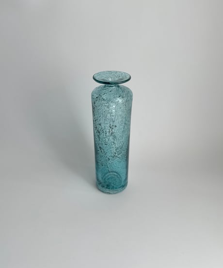 Vase｜ガラスの花瓶｜フラワーベース｜ブルー｜スウェーデン