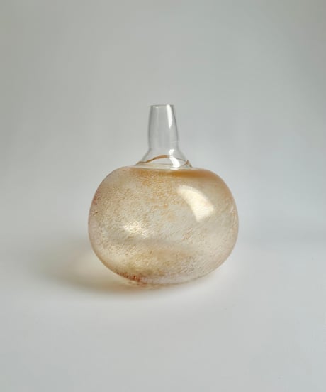 Vase｜Själaglas｜オレンジ｜フラワーベース｜スウェーデン