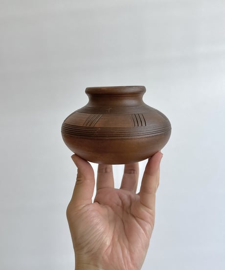 Vase｜Studio Pottery｜陶器製｜小さな花瓶