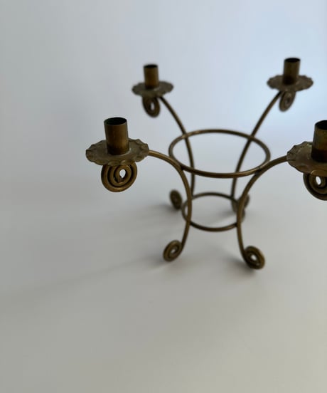 Candle holder｜Brass｜真鍮｜燭台｜スウェーデン｜北欧