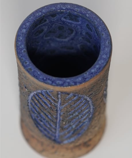 Vase｜LAHOLM｜ラホルム｜陶器の花瓶｜リーフ｜スウェーデン