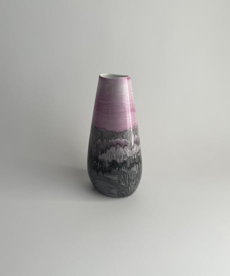 Vase ｜ポーセリン｜ハンドペイント｜フラワーベース