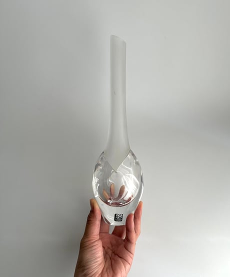 Vase｜Maleras｜Mats Jonasson｜フロストガラス｜花瓶｜スウェーデン