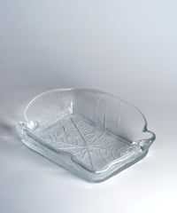 Tray｜Kosta Boda｜コスタボダ｜バターディッシュ｜Göran Wärff｜Party｜スウェーデン