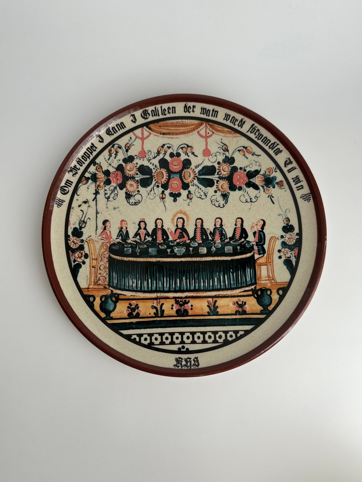 Wall Plate｜絵皿｜Hoganas Keramik｜北欧ヴィンテージ | roi ho