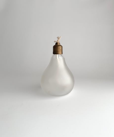 Oil lamp｜オイルランプ｜電球型｜オブジェ