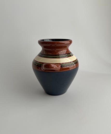 Vase｜Nittsjo｜ニトア｜陶器花瓶｜北欧ヴィンテージ
