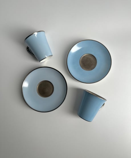 Cup&Saucer｜デミタスカップ｜Karlskrona｜Edward Hald｜スウェーデン