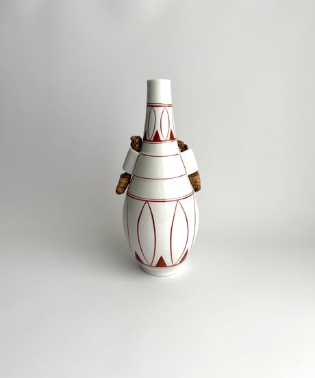 Bottle｜紐付きボトル｜Titov Veles｜磁器｜ユーゴスラヴィア
