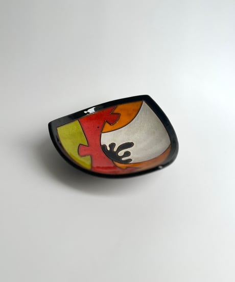 Tray｜パズル柄｜ブルガリア｜陶器｜トレイ
