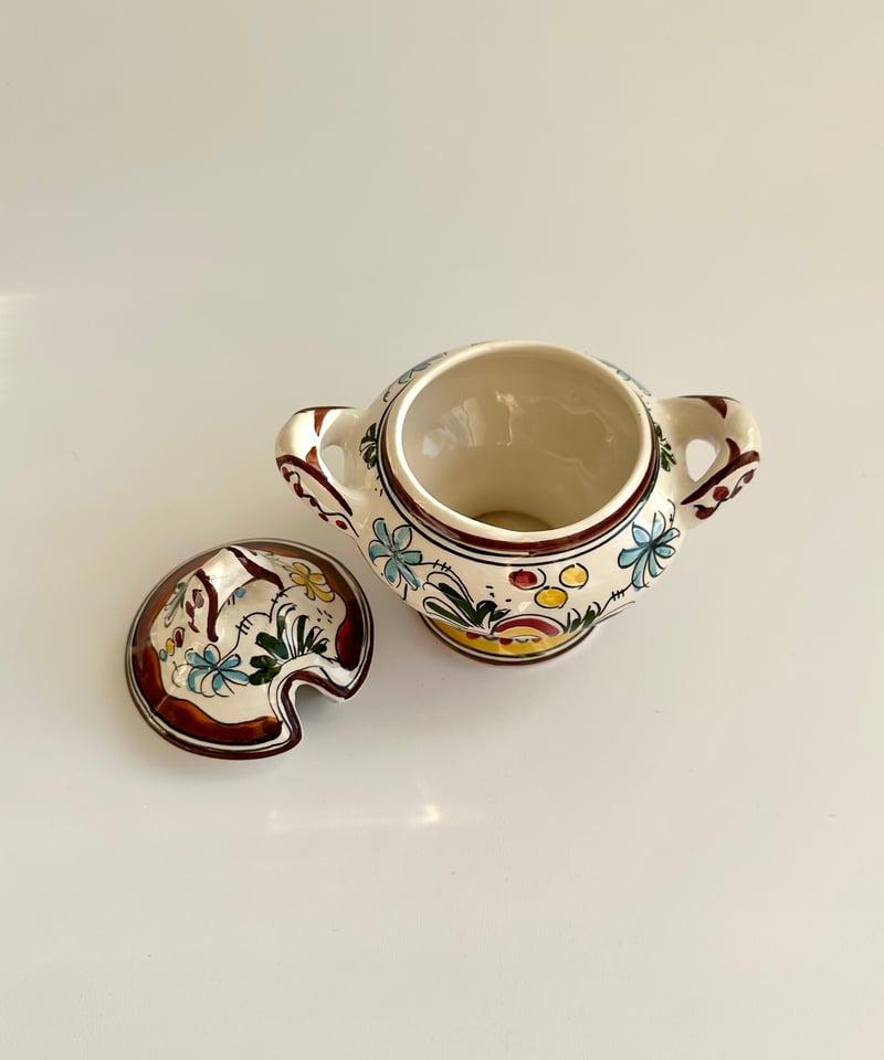 ポルトガル製コーヒーポット＆シュガーポット Sugar pot｜ポルトガル｜シュガーポット | roi home｜北欧ヴィンテージ雑貨