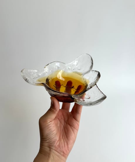 Bowl｜ Humppila｜Pertti Santalahti｜ガラスのボウル