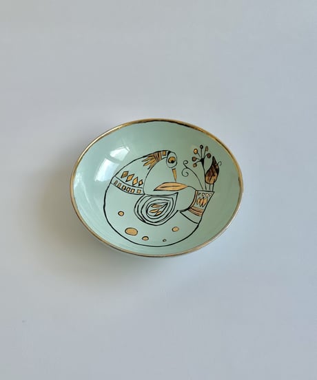 Bowl｜Gustavsberg｜グスタフスベリ｜絵皿｜スウェーデン