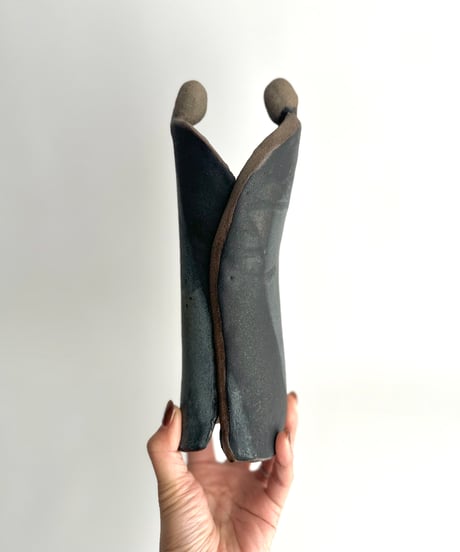 Sculpture｜Stengods Keramik｜カップル｜陶器の置物