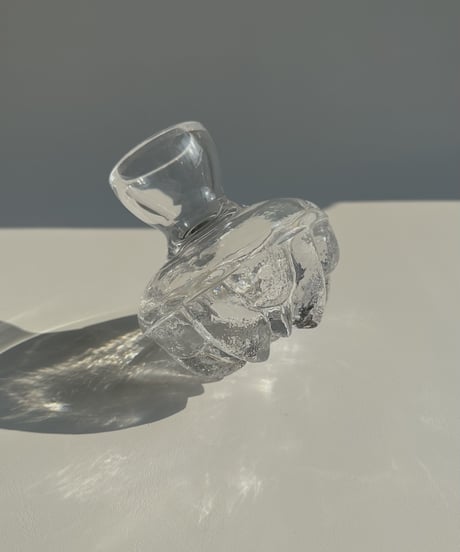 Vase｜Skruf Glasbruk｜LARS HELLSTEN｜花瓶｜北欧ヴィンテージ