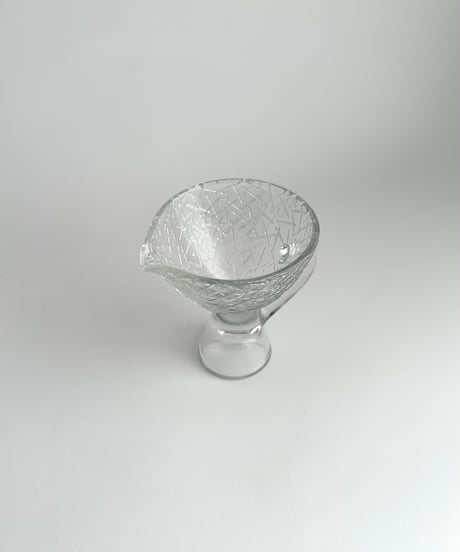 Creamer/Bowl｜クリーマー｜シュガーボウル｜Riihimäen Lasi｜フィンランド