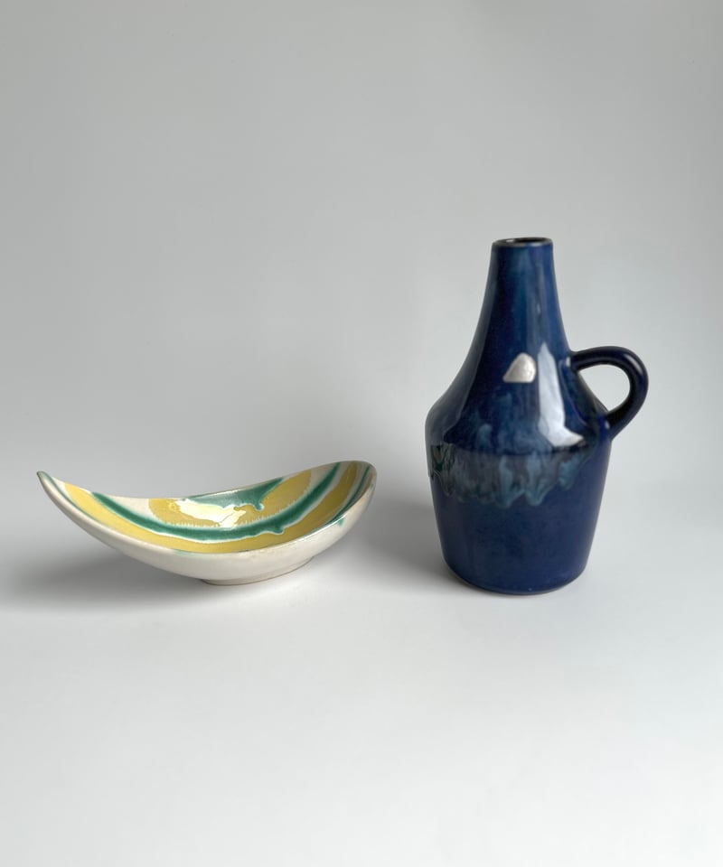 （お値下げ）　fatlava 花瓶 W.Germany WestGermany BAY ベイ fatlava 西ドイツ レッド fatlava