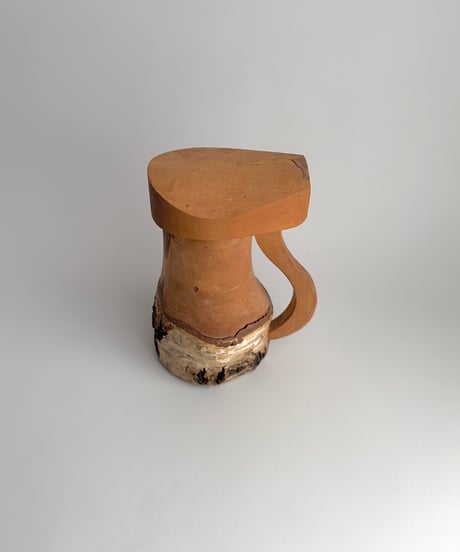 Wood jug｜蓋付きジャグ｜水差し｜木製