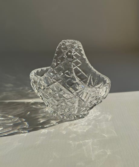 Glass Basket｜ガラスのバスケット｜小物入れ