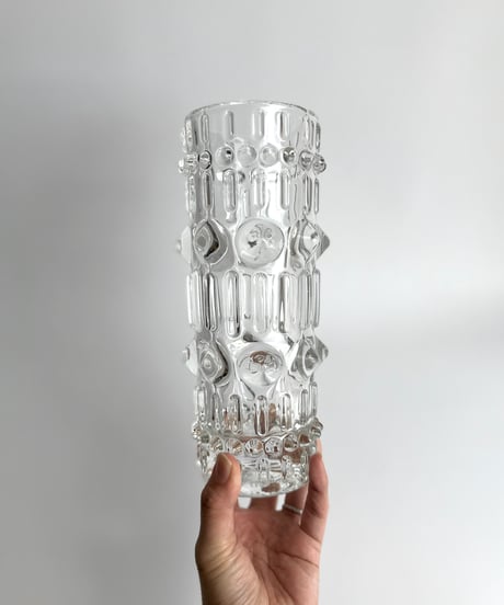 Vase｜Sklo Union｜チェコスロバキア｜ガラスの花瓶