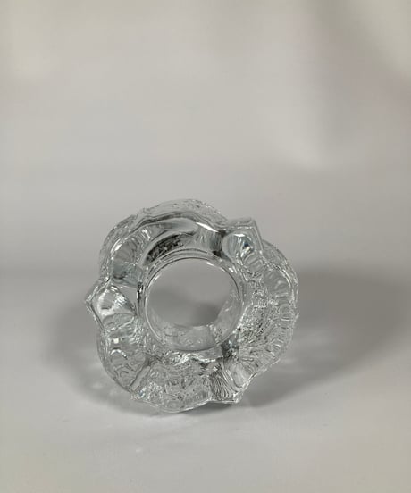 Candle Holder｜Orrefors｜オレフォス｜エデン｜クリスタルガラス｜スウェーデン