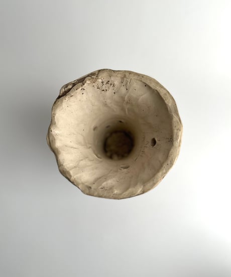 Candle Holder ｜Studio Pottery｜キャンドルホルダー｜切り株に小鳥