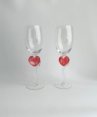 Wine Glass｜ワイングラス｜ハートモチーフ